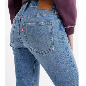 Levi's 501 Skinny Jeans in We Talk Medium Wash 28x32